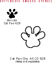 Cat Paw Die AS CD 62B