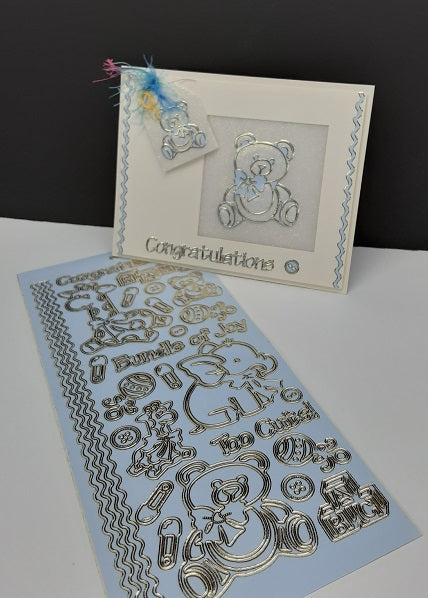 Baby Outline Sticker  2270