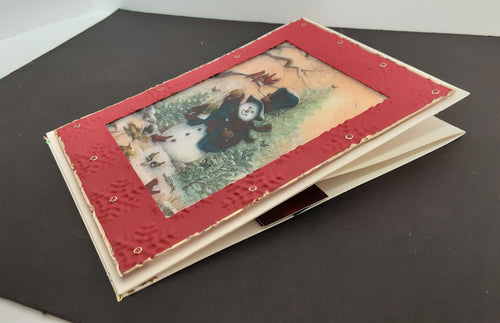 Birdkeeper Snowman Vintage Hues Acetate