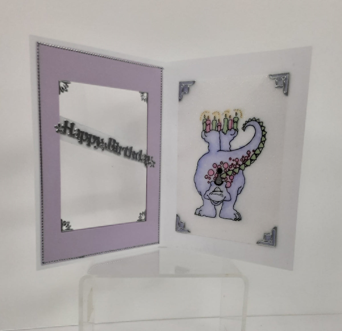 Birthday Dinosaur Cut-N-Create Print ES-4301CCP