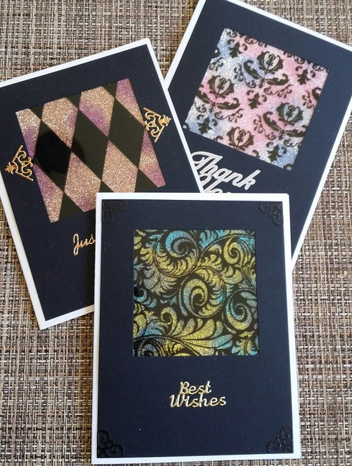 Diamond Background Art Acetate