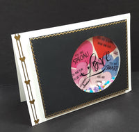 GlitterFilm & Vintage Hues Shaker Card Kit Candy Hearts Love