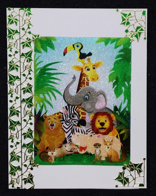 Cartoon Animals 1, Vintage Hue Acetate