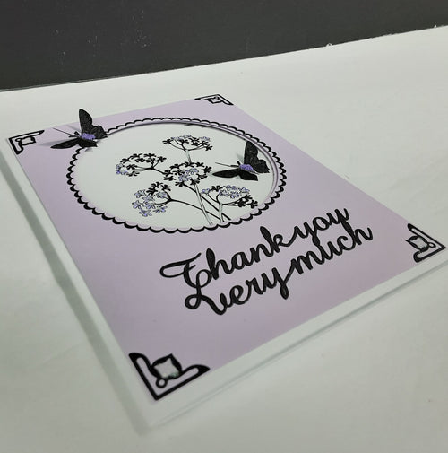 Butterflies small 3D Outline Sticker  1.855