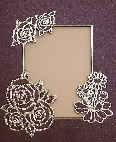 Various Flowers 1 Outline Sticker   DD6504