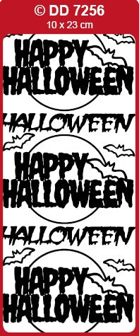 Happy Halloween Outline Sticker  DD7256