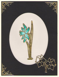 Vellum Cardstock 12 Card Kit Daffodils