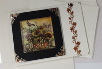 GlitterFilm & Vintage Hues Shaker Card Kit Fall Feathered Friends Blessings