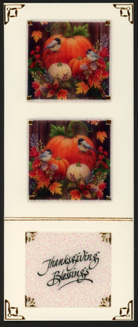 Fall Feathered Friends Blessings Slimline Vintage Hue Acetate