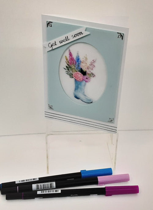 Flowering Boots, Vintage Hue Acetate