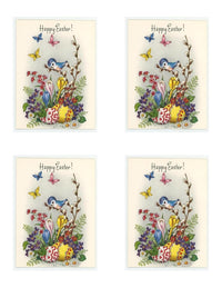GlitterFilm & Vintage Hues 12 Card Kit Happy Easter