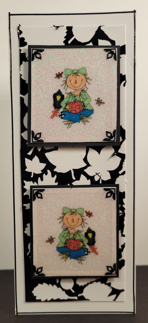 Happy Scarecrow Slimline Vintage Hues Acetate
