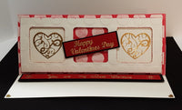 Happy Valentines Outline Sticker  DD2134