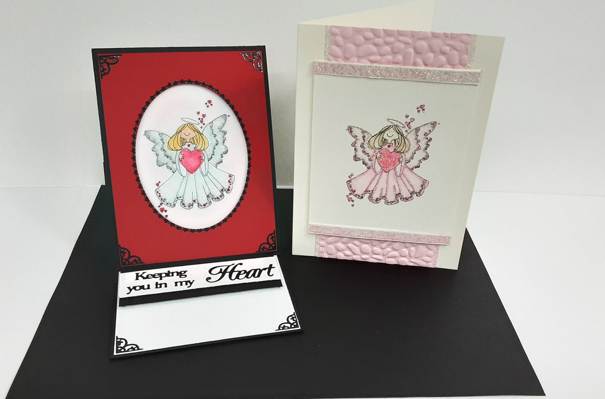Heart Angel Cut-N-Create Print ES-9904CCP