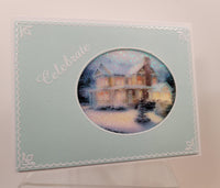 Holiday Cottage Squares, Vintage Hue Acetate