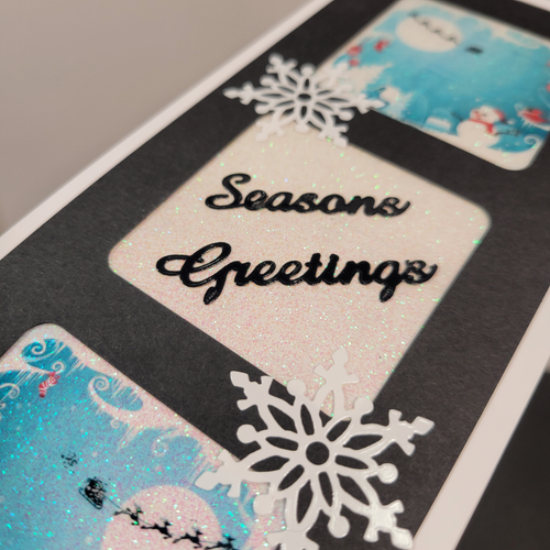 Holiday Squares Slimline Vintage Hue Acetate