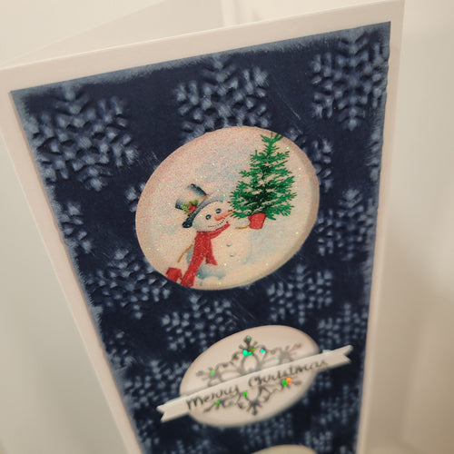 Holiday Greeting Squares Slimline Vintage Hue Acetate