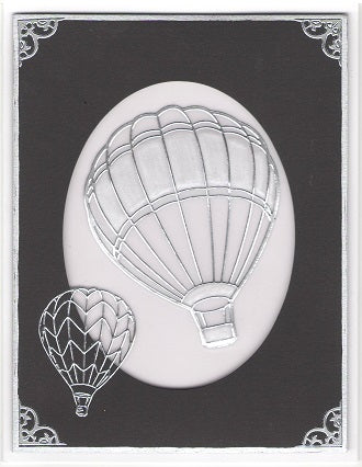 Hot Air Balloons Outline Sticker  DD5921
