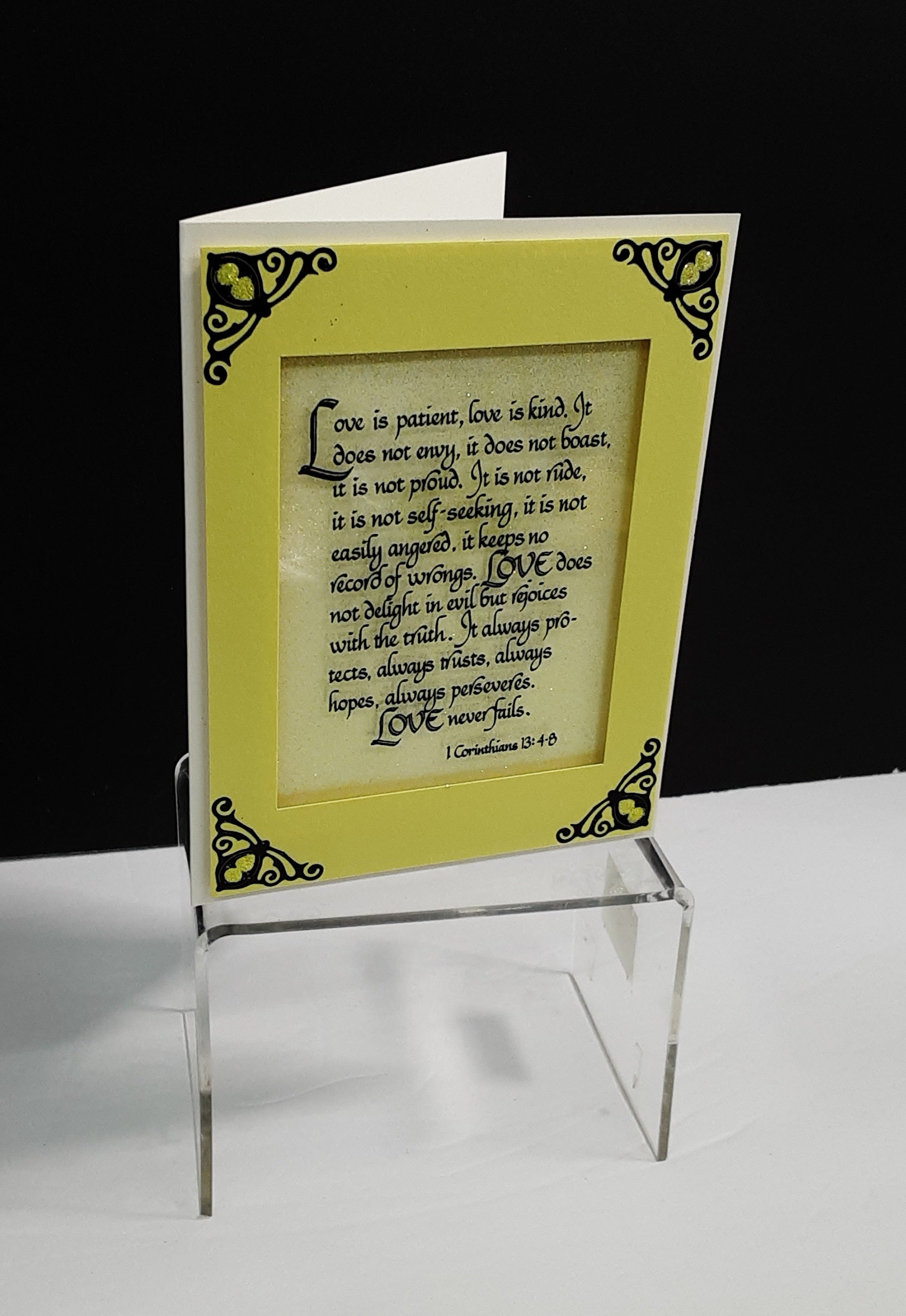 1 Corinthians 13:4-8 Cut-N-Create Print ES-36102CCP – Paper