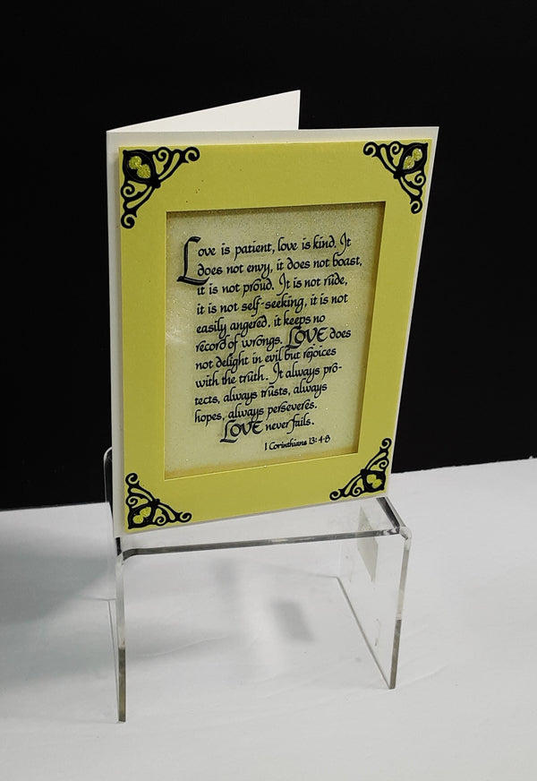 1 Corinthians 13:4-8 Cut-N-Create Print ES-36102CCP