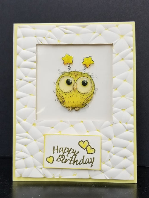 Little Hoots 3 Squares Vintage Hues Acetate