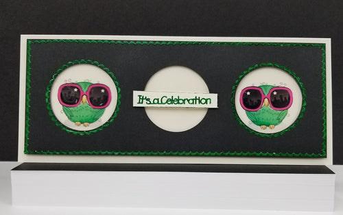 Little Hoots 3 Slimline Vintage Hue Acetate