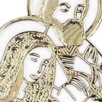 Sticker, Double Embossed Nativity Scene  357055