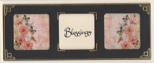 GlitterFilm & Vintage Hues 12 Slimline Card Kit Nature's Soft Shades Greetings 2