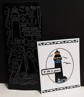 Nautical Outline Sticker  4202 (2608)
