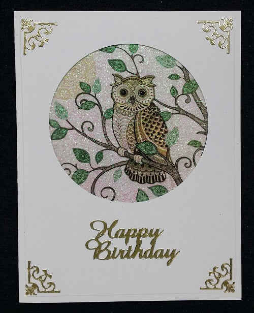 Paisley Print Squares 1, Vintage Hue Acetate