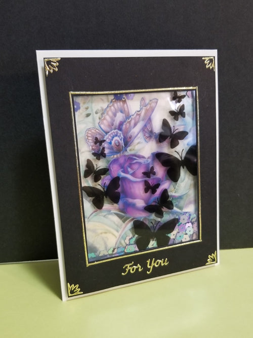 Butterflies Art Acetate Silhouette