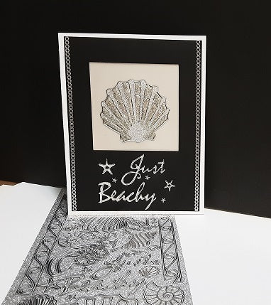 Sea Shells Outline Sticker  3105