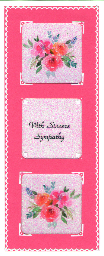 GlitterFilm & Vintage Hues 12 Slimline Card Kit Shades of Florals 1 Thoughts