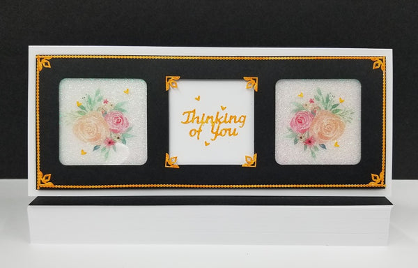 Shades of Floral 1 Slimline Vintage Hues Acetate
