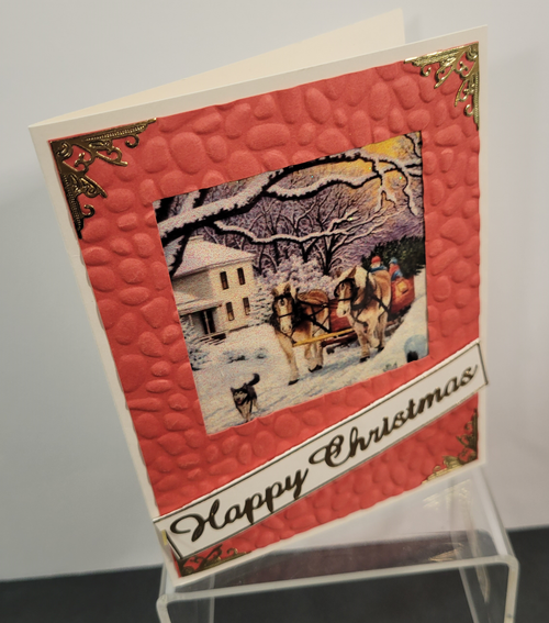 Various Happy - Merry Christmas Outline Sticker  2.355  (5195)