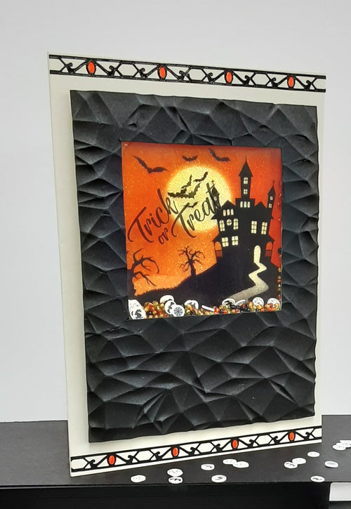 Spooky Nights Shaker Sheet, Vintage Hues Art Acetate