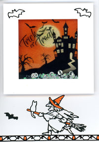 Spooky Nights Shaker Sheet, Vintage Hues Art Acetate