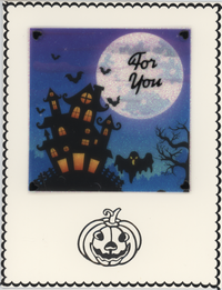 GlitterFilm & Vintage Hues 12 Card Kit Spooky Nights