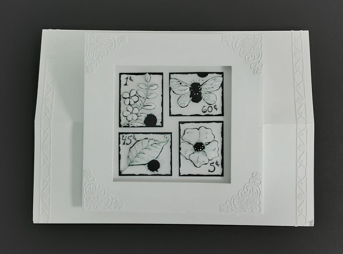 Spring Postage Cut-N-Create Print AS-1674CCP