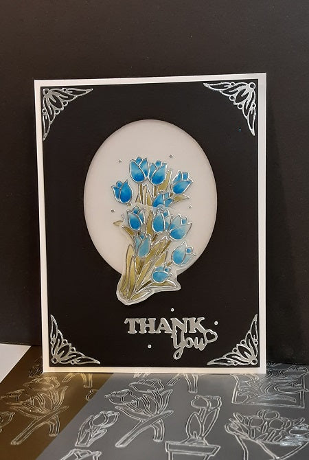 Thank You Various Outline Sticker DD2303