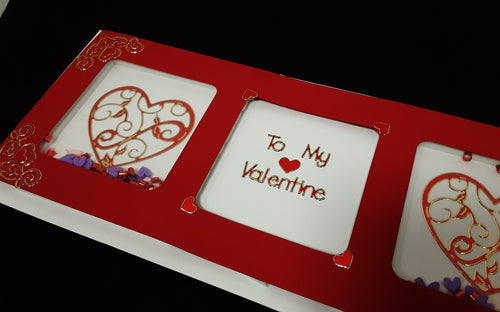 Happy Valentines Outline Sticker  2.268