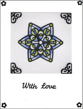 Vellum Cardstock 12 Card Kit Mandala