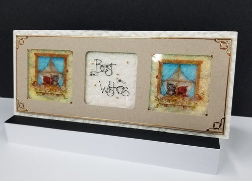 Windowsill Pets 1 Slimline Vintage Hue Acetate