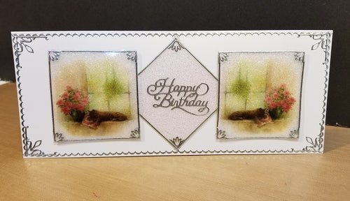 Windowsill Pets 1 Slimline Full Sheet Vintage Hue Acetate