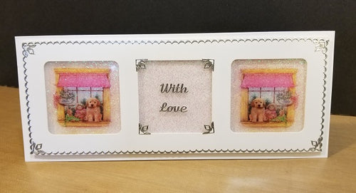 Windowsill Pets 2 Slimline Full Sheet Vintage Hue Acetate