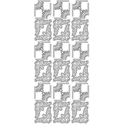 Angles(Corners) Outline Stickers 2456 – Paper Crafting with STAMP ON IT