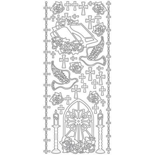 Communion Designs Outline Sticker  2859