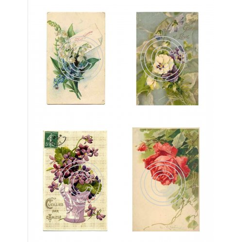 Floral 11, Vintage Hue Acetate