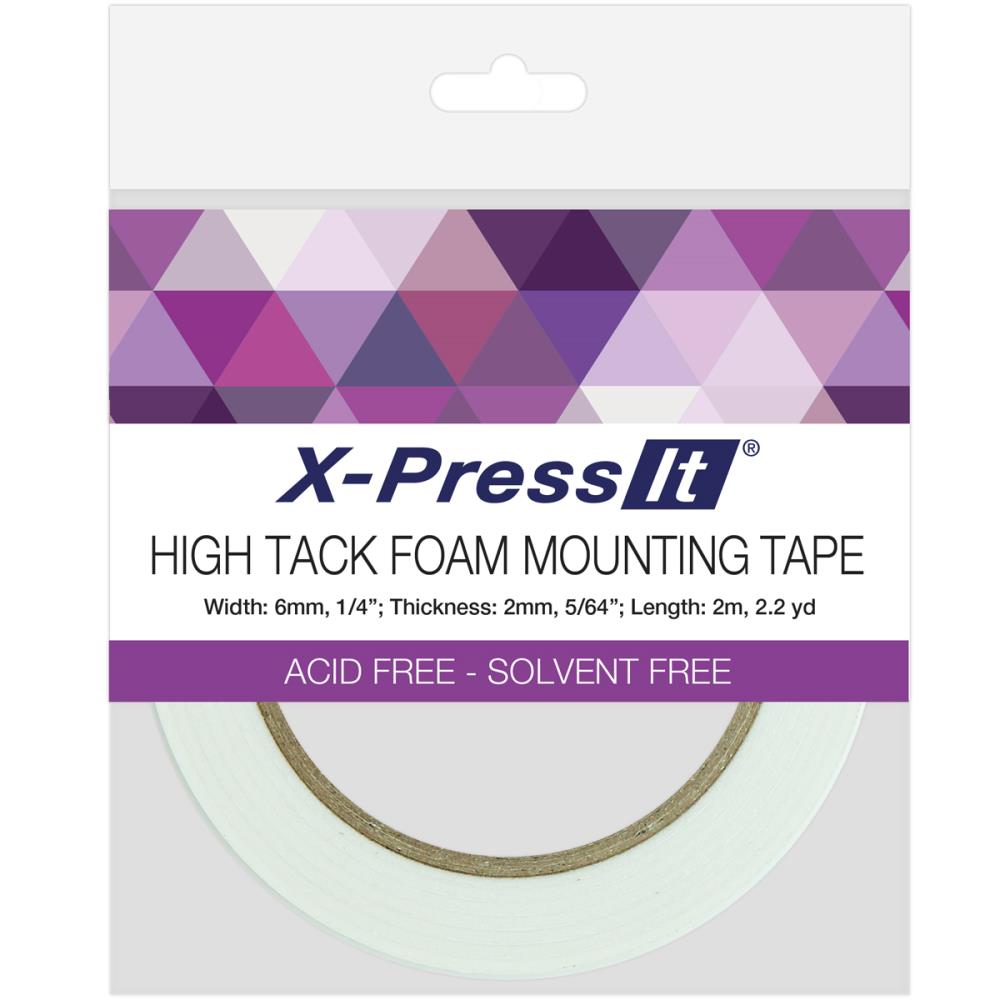 Paper Tack X-Press It High Tack Foam Mounting Tape – Paper Crafting with STAMP ON IT