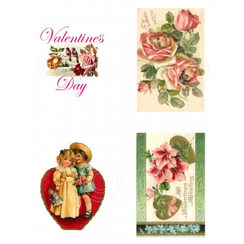 Valentines 1, Vintage Hue Acetate